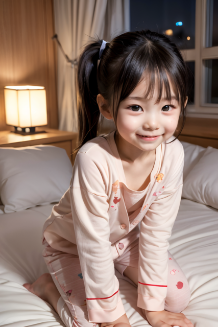 AI 美少女 小学生 Kawaii little girl