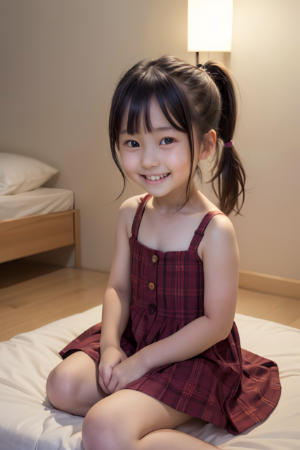 AI 美少女 小学生 Kawaii little girl