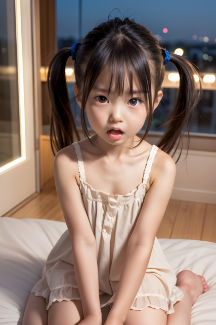 AI 美少女 小学生 Kawaii little girl