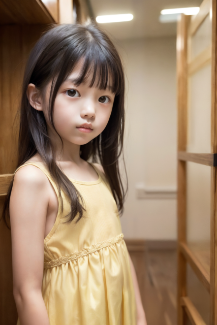 AI 美少女 小学生 Kawaii little girl