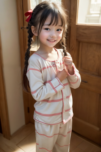 AI 美少女 小学生 Kawaii little girl