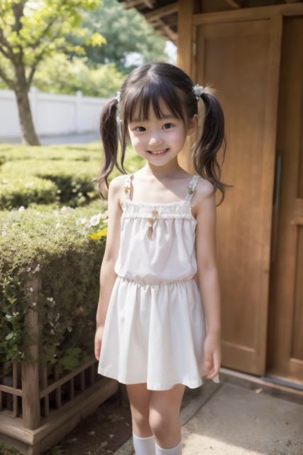 AI 美少女 小学生 Kawaii little girl