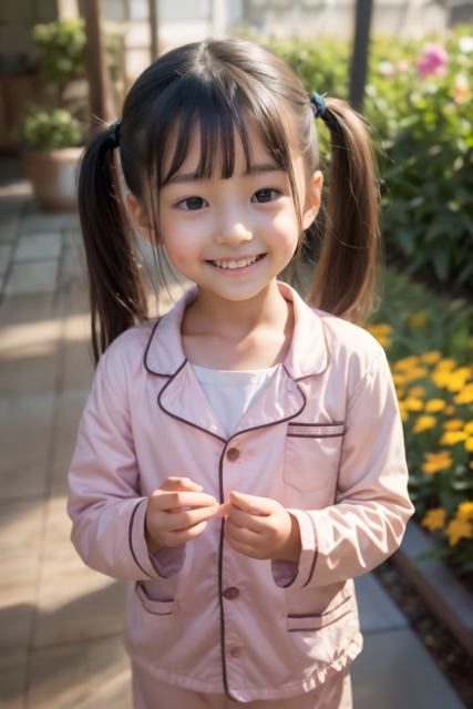 AI 美少女 小学生 Kawaii little girl