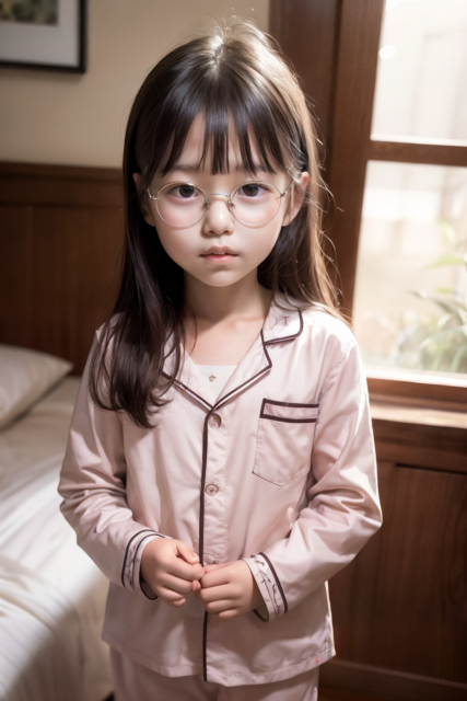 AI 美少女 小学生 Kawaii little girl