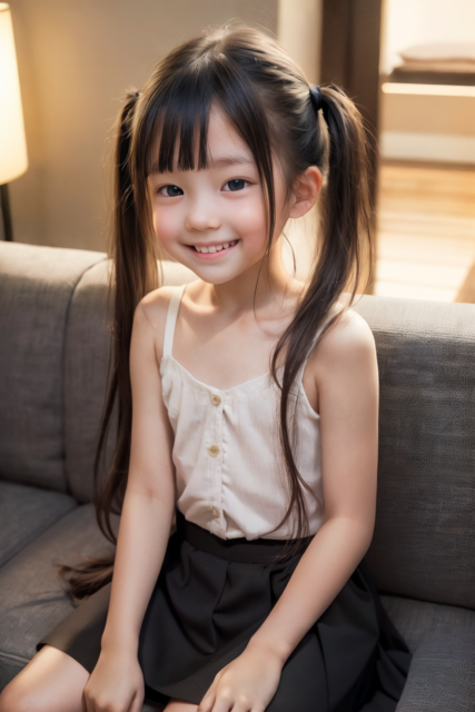 AI 美少女 小学生 Kawaii little girl