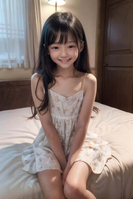 AI 美少女 小学生 Kawaii little girl