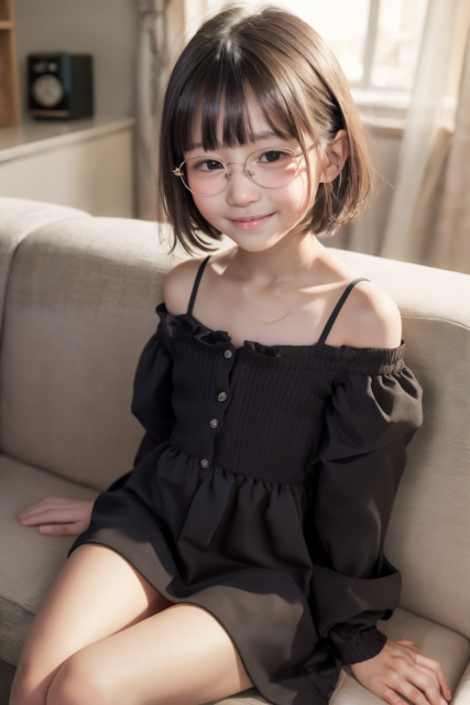 AI 美少女 小学生 Kawaii little girl