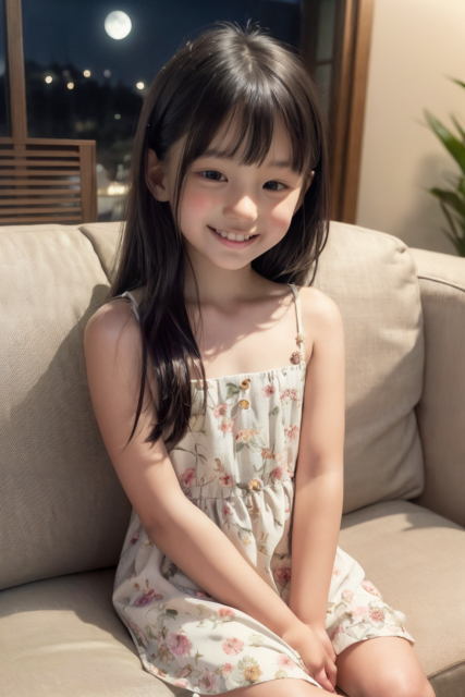 AI 美少女 小学生 Kawaii little girl