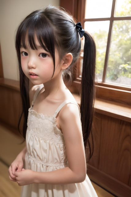 AI 美少女 小学生 Kawaii little girl