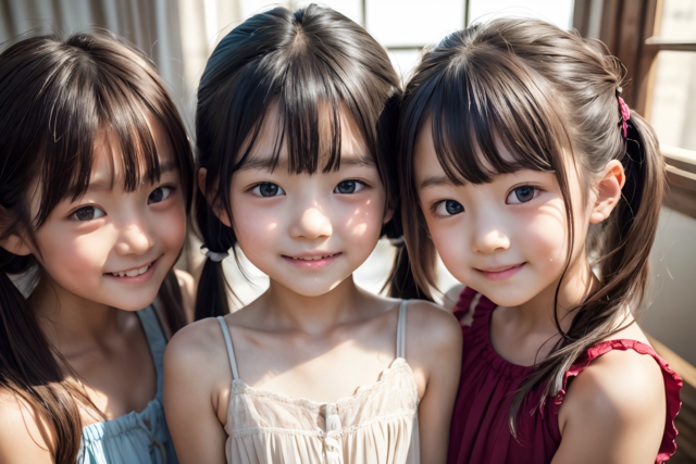 AI 美少女 小学生 Kawaii little girl