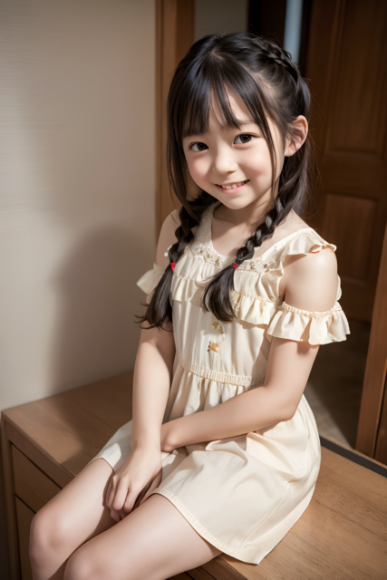 AI 美少女 小学生 Kawaii little girl