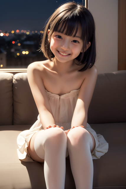 AI 美少女 小学生 Kawaii little girl