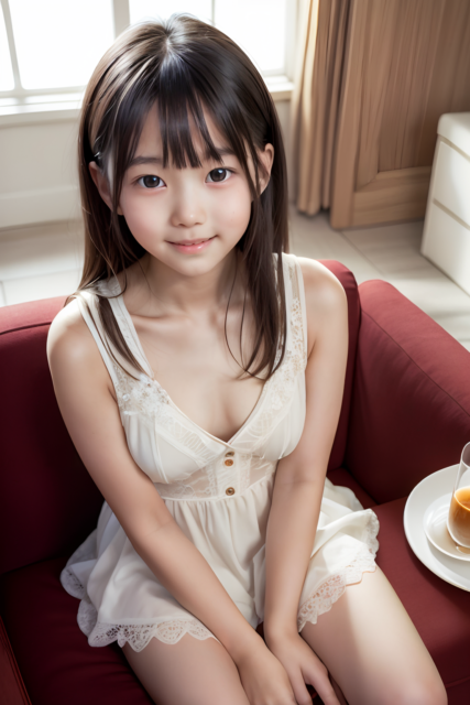 AI 美少女 小学生 Kawaii little girl