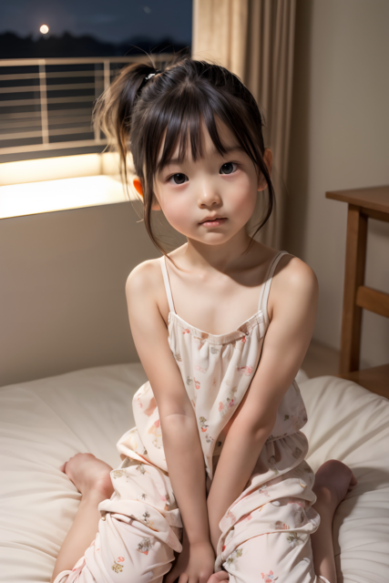 AI 美少女 小学生 Kawaii little girl