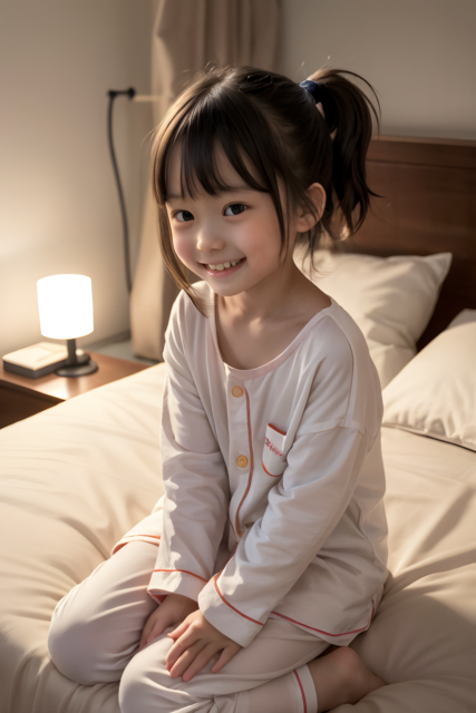 AI 美少女 小学生 Kawaii little girl