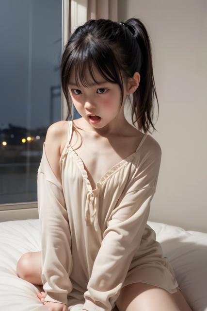 AI 美少女 小学生 Kawaii little girl