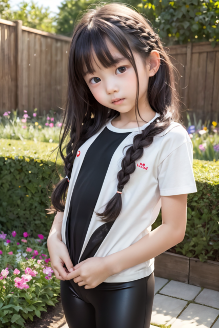 AI 美少女 小学生 Kawaii little girl