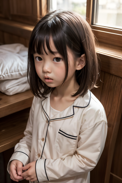 AI 美少女 小学生 Kawaii little girl