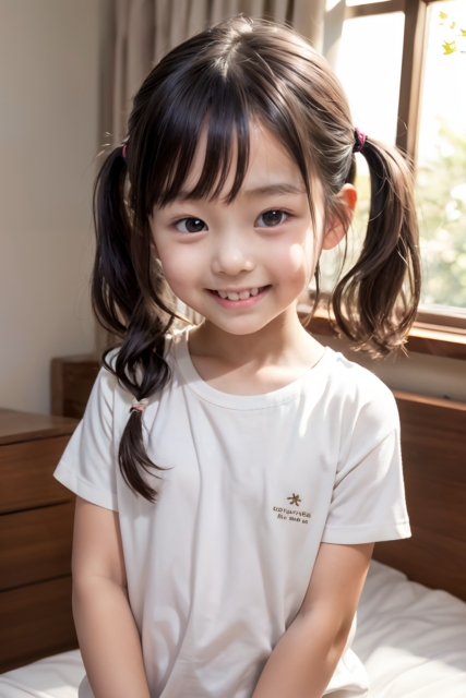 AI 美少女 小学生 Kawaii little girl