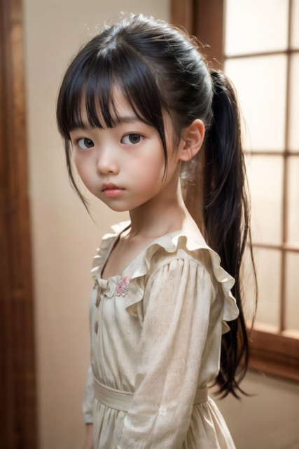 AI 美少女 小学生 Kawaii little girl