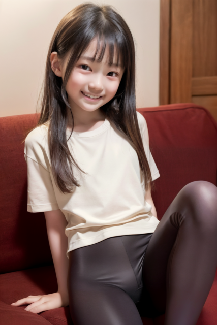 AI 美少女 小学生 Kawaii little girl