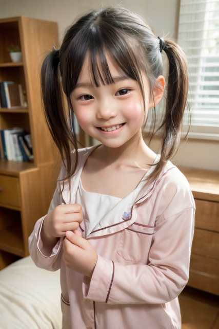 AI 美少女 小学生 Kawaii little girl