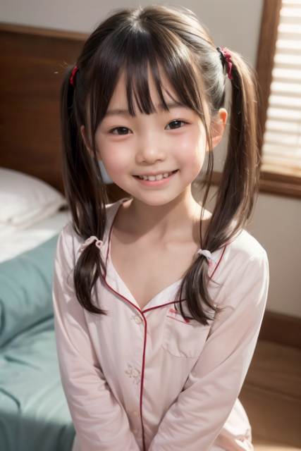 AI 美少女 小学生 Kawaii little girl