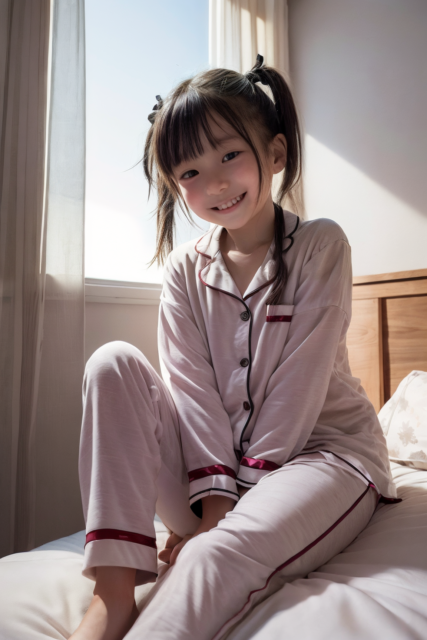 AI 美少女 小学生 Kawaii little girl