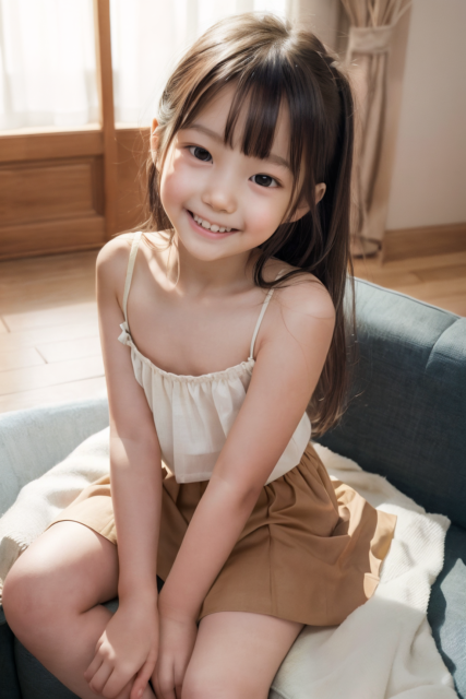 AI 美少女 小学生 Kawaii little girl