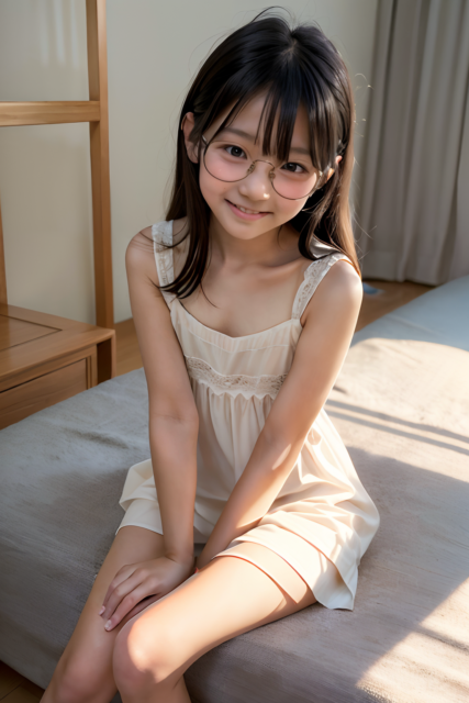 AI 美少女 小学生 Kawaii little girl