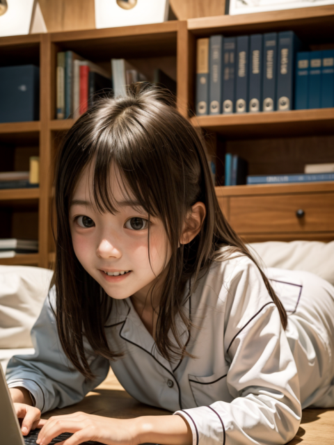 AI 美少女 小学生 Kawaii little girl