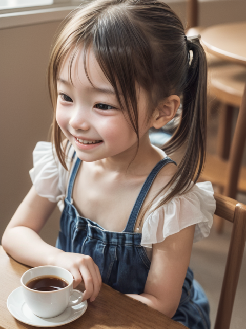 AI 美少女 小学生 Kawaii little girl