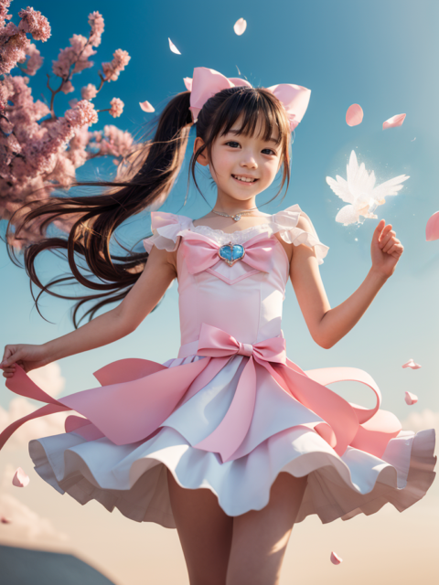 AI 美少女 小学生 Kawaii little girl