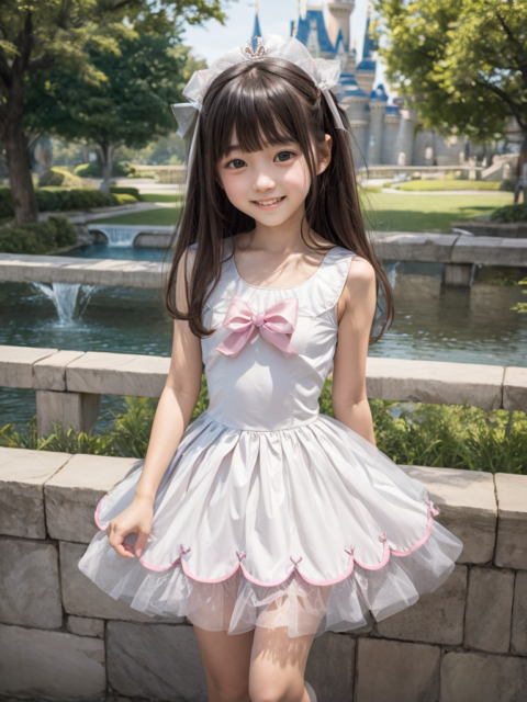 AI 美少女 小学生 Kawaii little girl