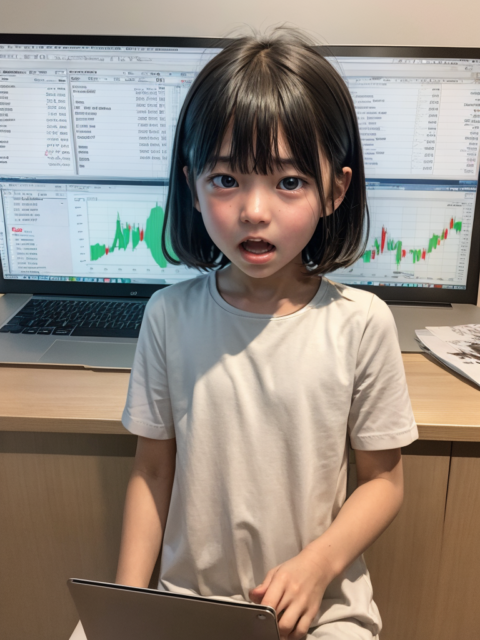 AI 美少女 小学生 Kawaii little girl