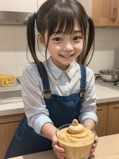 AI 美少女 小学生 Kawaii little girl