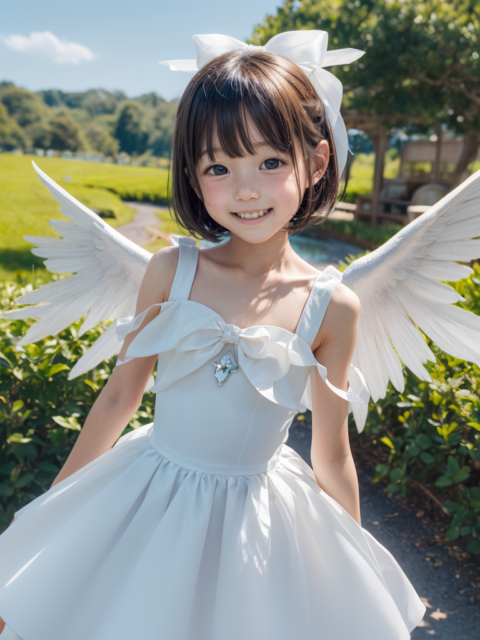 AI 美少女 小学生 Kawaii little girl