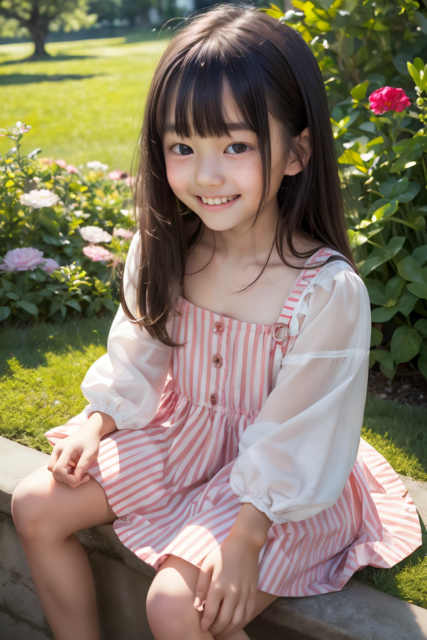 AI 美少女 小学生 Kawaii little girl