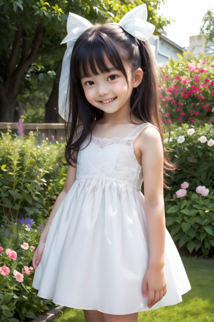 AI 美少女 小学生 Kawaii little girl