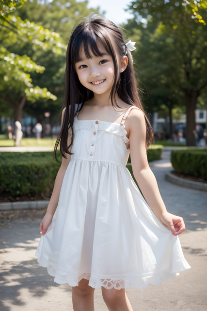 AI 美少女 小学生 Kawaii little girl