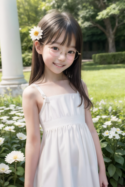 AI 美少女 小学生 Kawaii little girl