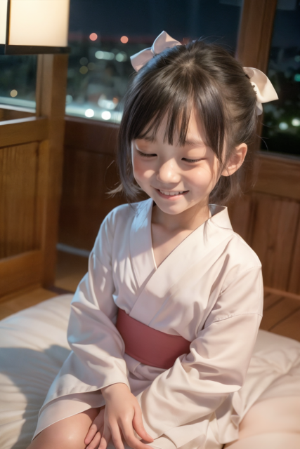 AI 美少女 小学生 Kawaii little girl