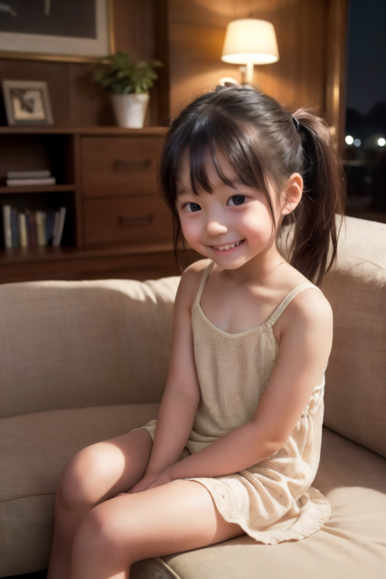 AI 美少女 小学生 Kawaii little girl