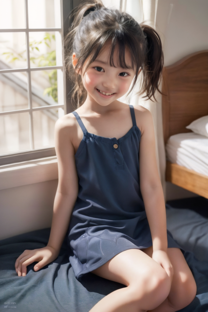 AI 美少女 小学生 Kawaii little girl