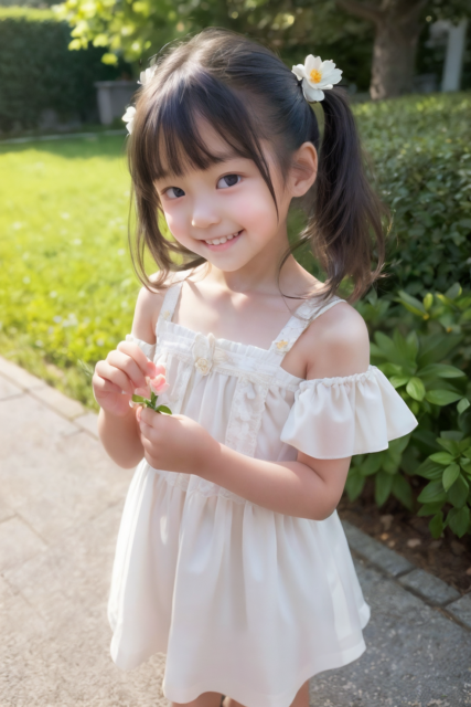 AI 美少女 小学生 Kawaii little girl