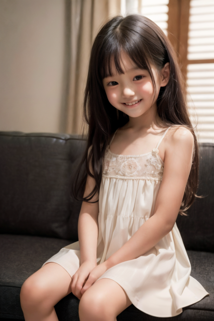 AI 美少女 小学生 Kawaii little girl