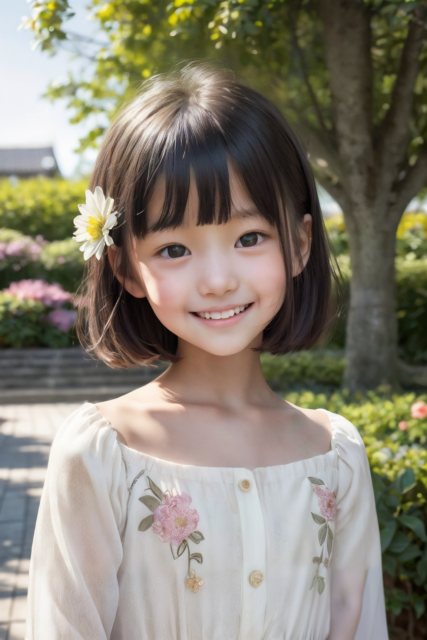 AI 美少女 小学生 Kawaii little girl