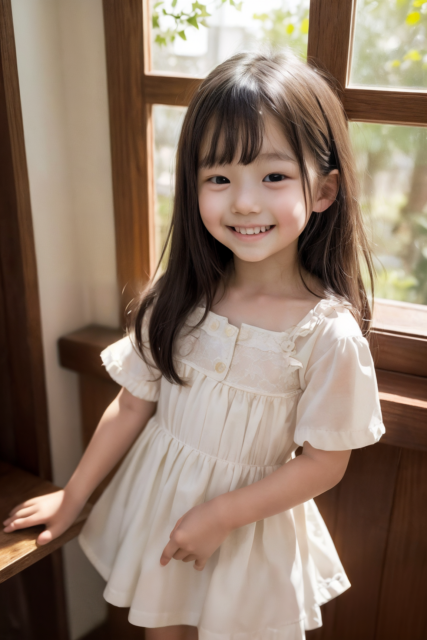 AI 美少女 小学生 Kawaii little girl