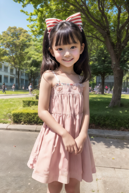 AI 美少女 小学生 Kawaii little girl