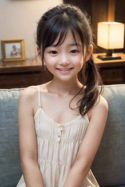 AI 美少女 小学生 Kawaii little girl